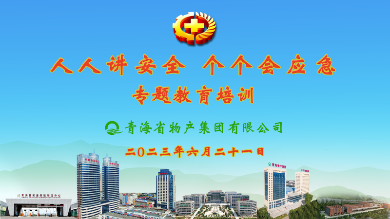 提高安全管理水平 落實全員安全責(zé)任&mdash;&mdash;集團(tuán)安委會舉辦2023年&ldquo;人人講安全，個個會應(yīng)急&rdquo;專題教育培訓(xùn)