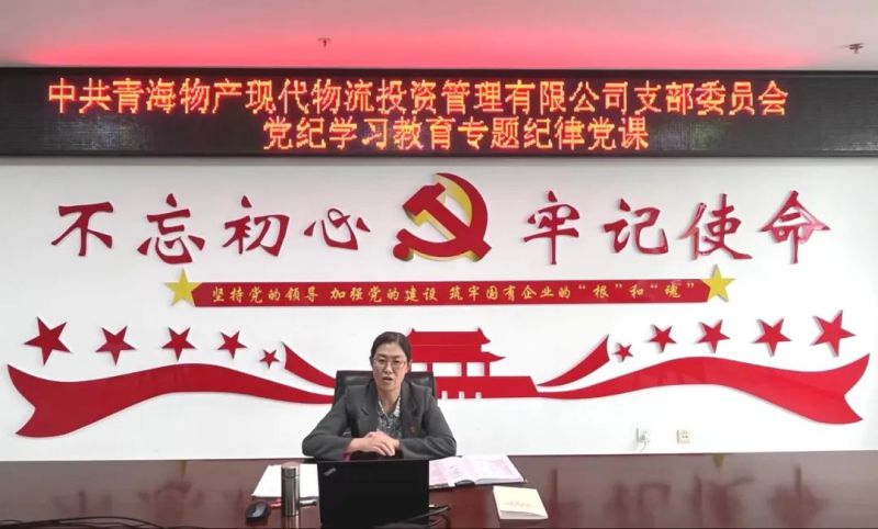 嚴(yán)明紀(jì)律作風(fēng) 永葆政治本色&mdash;&mdash;集團黨委書記、董事長劉玲同志講授專題紀(jì)律黨課