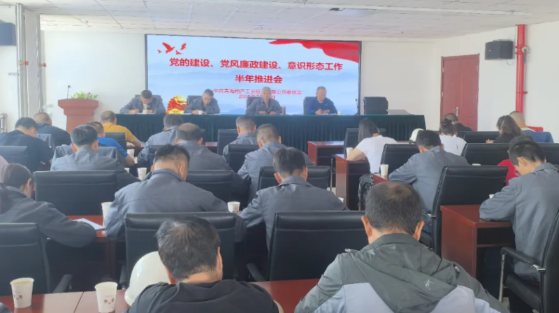工投公司黨委召開黨的建設(shè)、黨風(fēng)廉政建設(shè)、意識(shí)形態(tài)工作半年推進(jìn)會(huì)