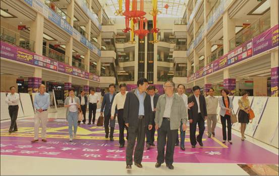 副省長王黎明一行視察朝陽物流園區(qū)，臨空經(jīng)濟開發(fā)區(qū)工作